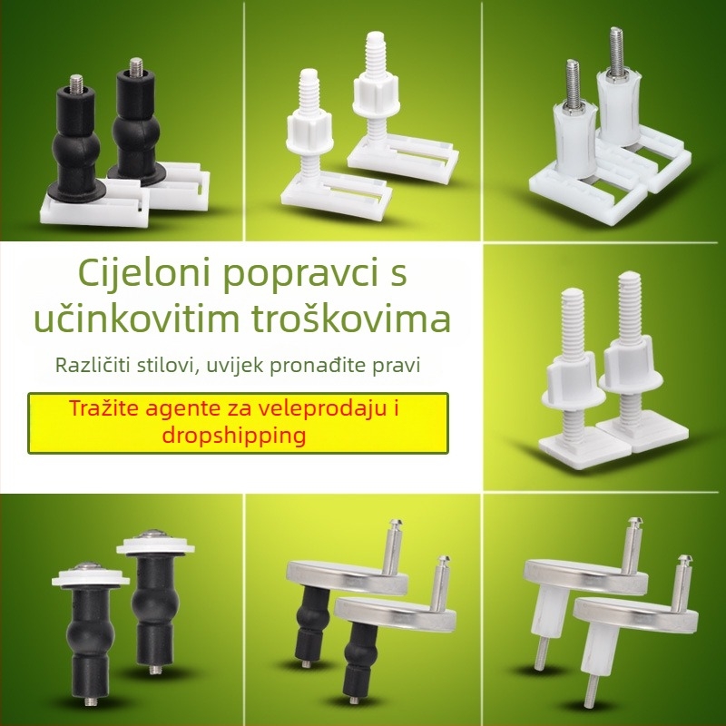 Držač poklopca WC-a – gumasti brzi ugradnja, brzo oslobađanje, plastika, Shang Xin