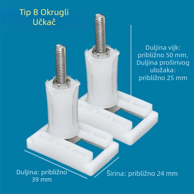 Držač poklopca WC-a – gumasti brzi ugradnja, brzo oslobađanje, plastika, Shang Xin
