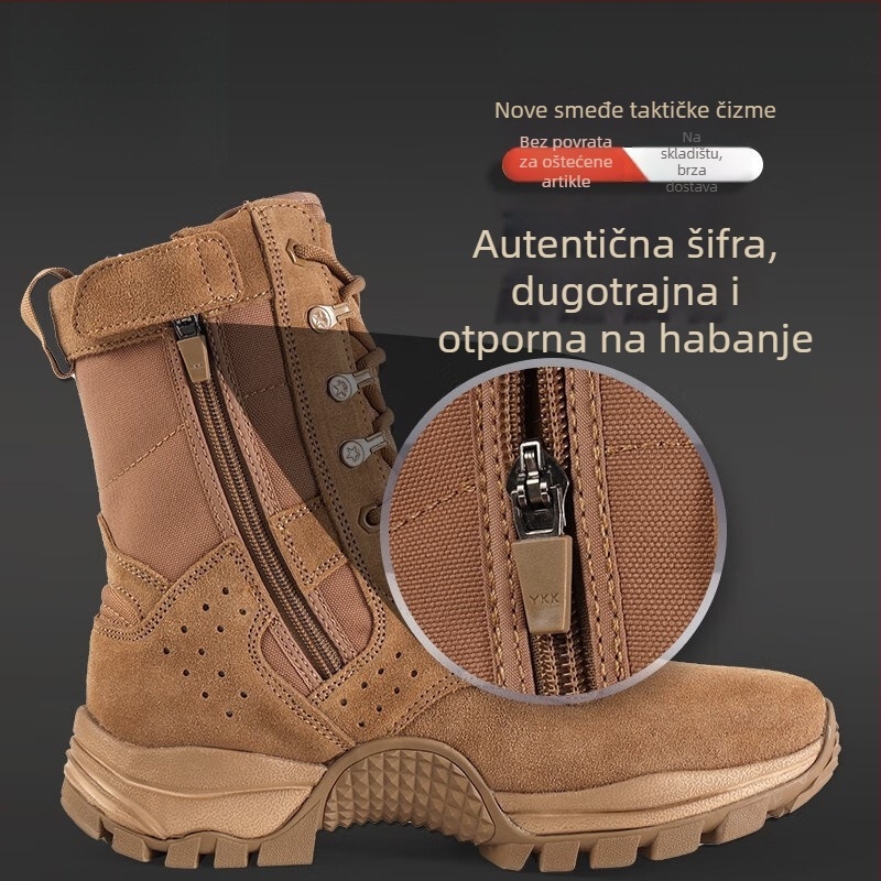 Visoke najlonske borbene cipele za odrasle, unisex, vanjska taktička obuća