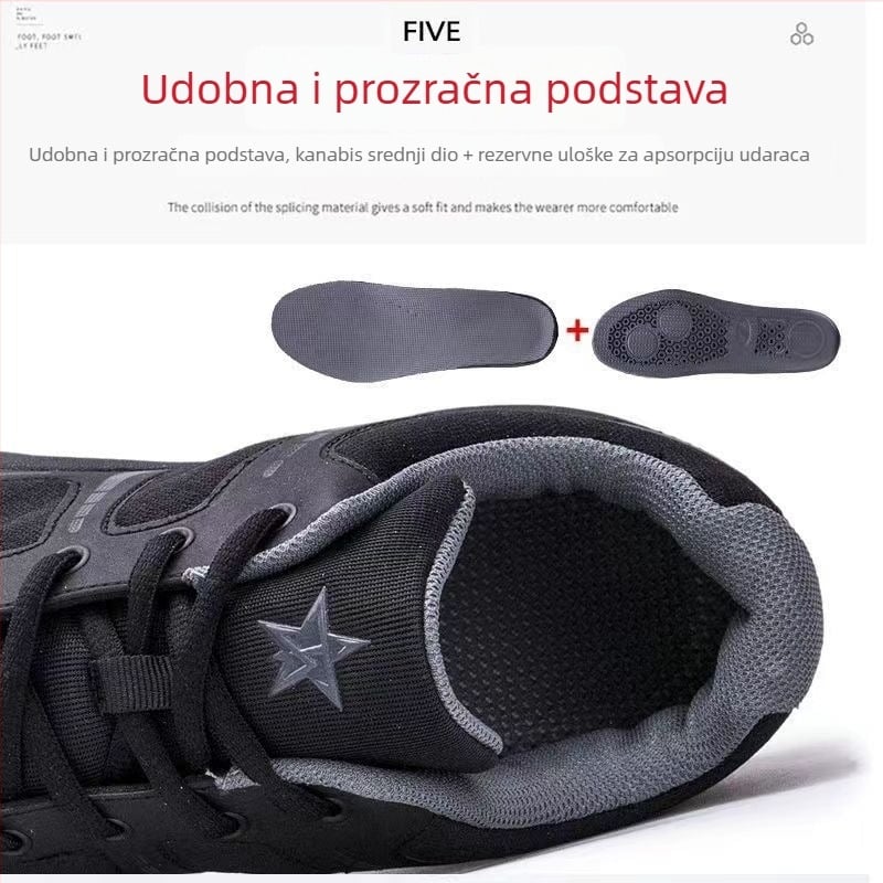 Unisex tenisice za fizičku obuku, prozračne i lagane, taktičkog stila s gumom na potplati, za odrasle