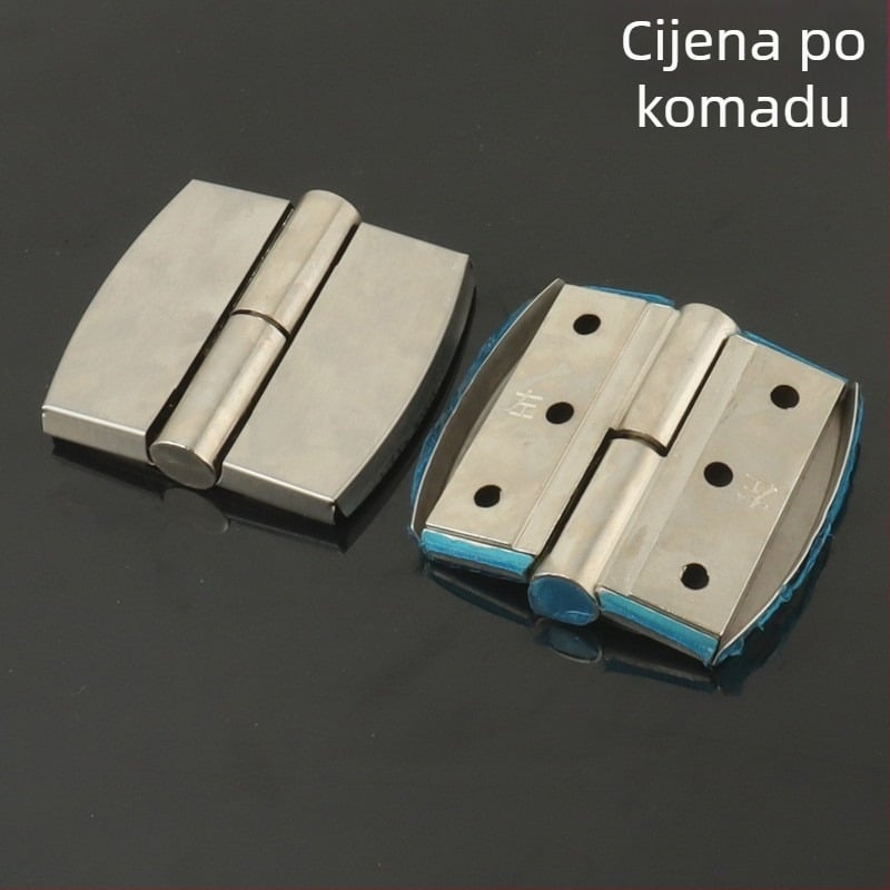 Panj za pregrade javne WC od nehrđajućeg čelika — mat površina, automatsko zatvaranje, odvojivi podizni šarnir — Soweigu