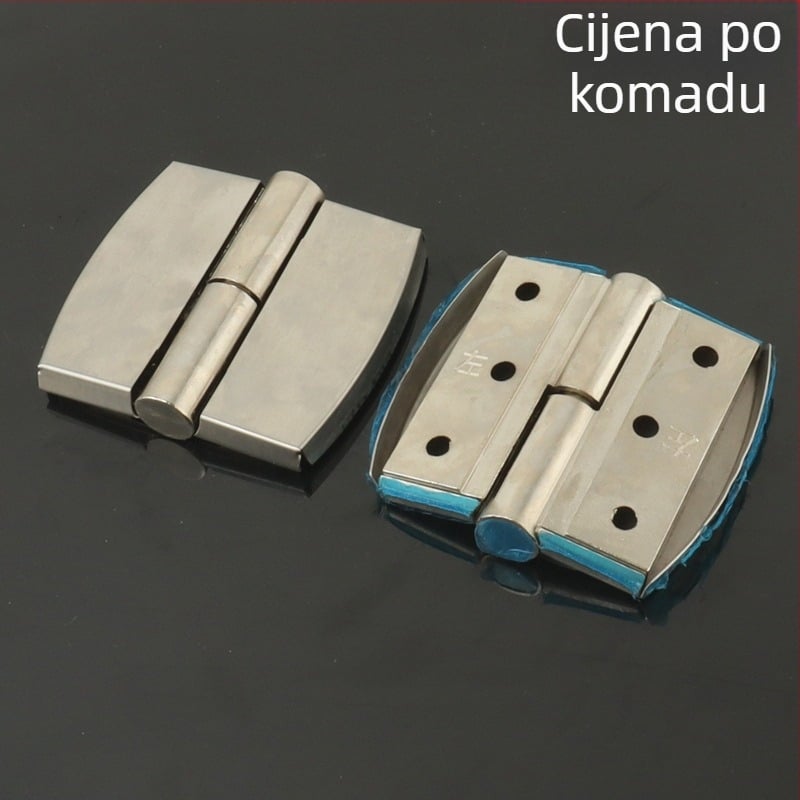 Panj za pregrade javne WC od nehrđajućeg čelika — mat površina, automatsko zatvaranje, odvojivi podizni šarnir — Soweigu