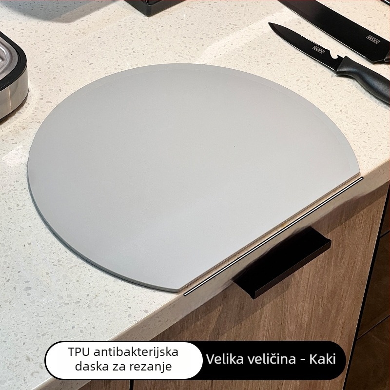 Rain Billion D-tip dvostrana daska za rezanje, za hranu, antibakterijska, protiv plijesni