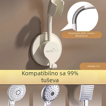 Držač za tuš glavu, univerzalni podesivi stalak, plastika, Qiwang