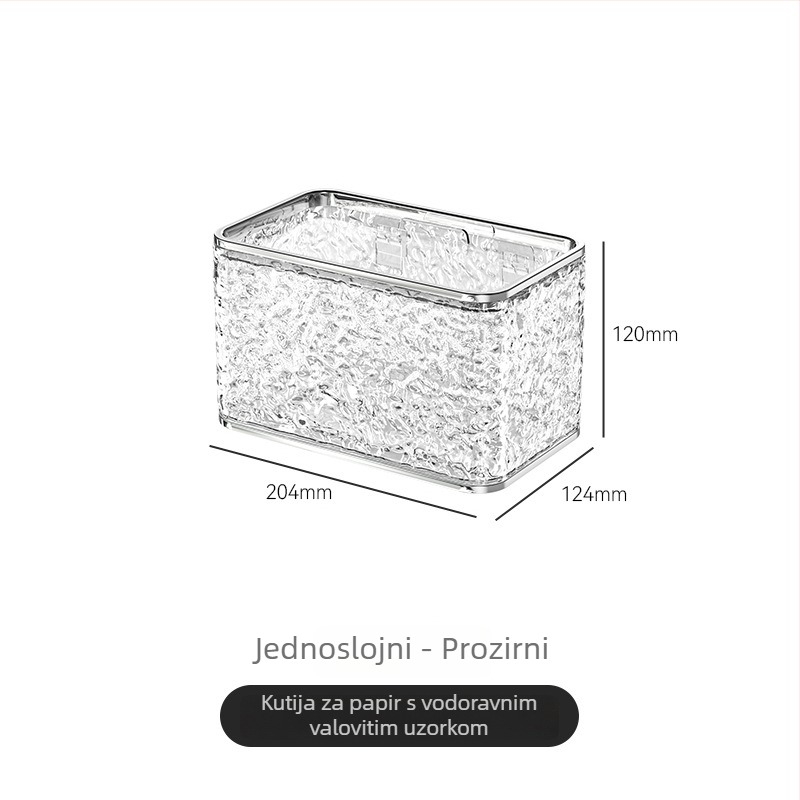Zidni držač toaletnog papira s vakuumskim pričvršćivanjem, plastični YM.6851, vodootporan, višestruka namjena