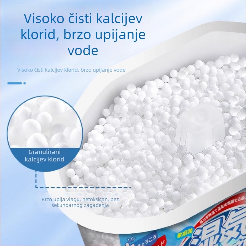 Kućni odvlaživač i desikant za unutarnju upotrebu — kutija za apsorpciju vlage i vrećica desikanta za ormariće i studentske domove