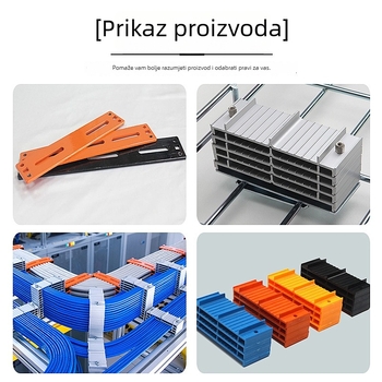 Regal za upravljanje kabelima - Plastični organizator kablova, Unutarnja upotreba, Broj proizvoda 0005