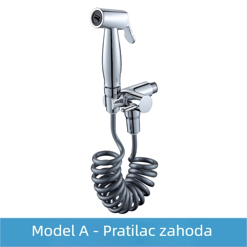 Toaletni sprej pištolj — mesing, ugradnja u zid, model 00093, radni tlak 8, unutarnji promjer 20