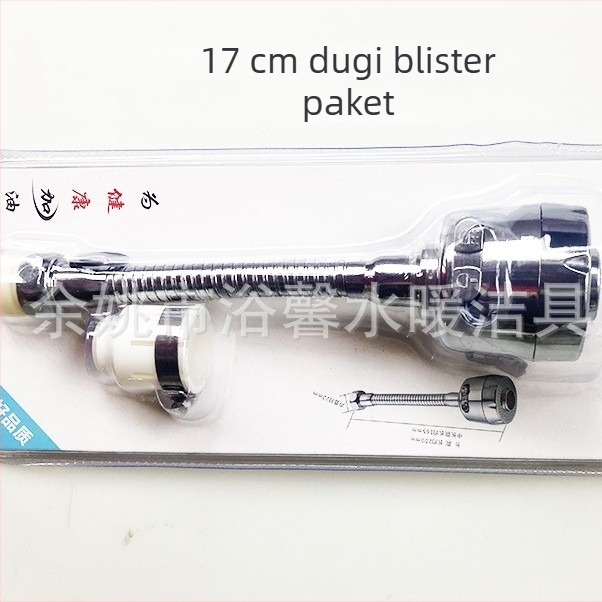 Kuhinjski slavine s pjenastom mlaznicom, ABS, navojni priključak, elektroplating, dvostupanjsko prilagođavanje, funkcija pjene i kiše