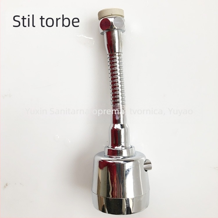 Kuhinjski slavine s pjenastom mlaznicom, ABS, navojni priključak, elektroplating, dvostupanjsko prilagođavanje, funkcija pjene i kiše