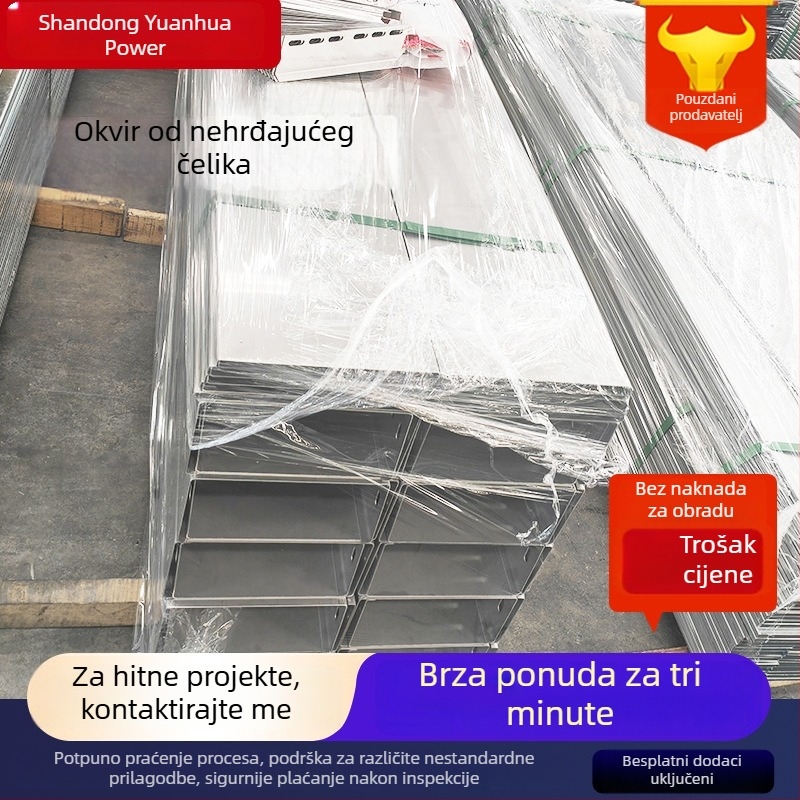 Nerđajući čelični kabelski most za podzemnu garažu, prilagodljiv, pogodan za nuklearnu energiju i kemijsku industriju