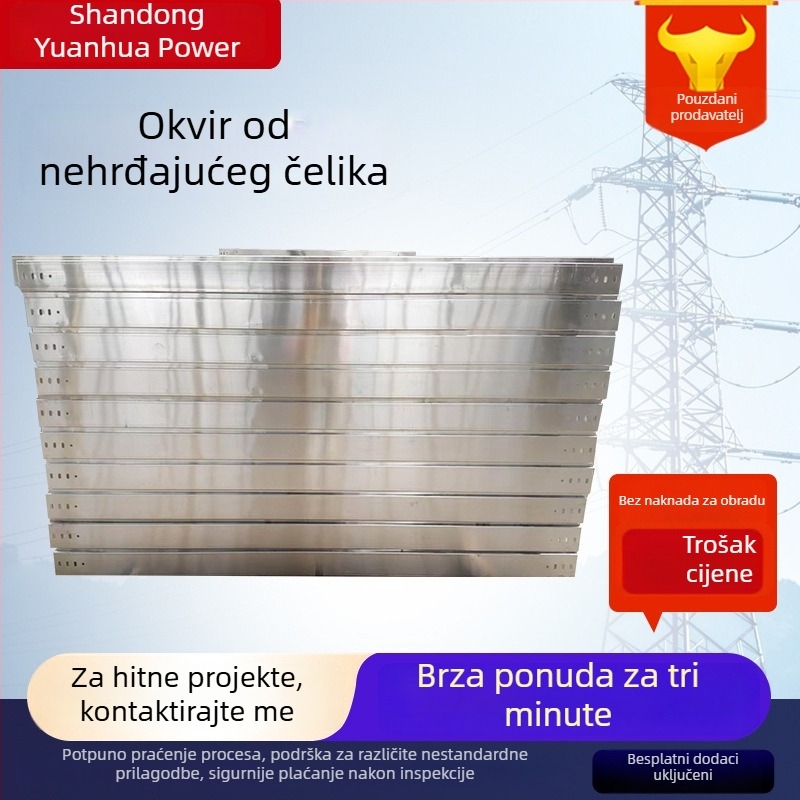 Nerđajući čelični kabelski most za podzemnu garažu, prilagodljiv, pogodan za nuklearnu energiju i kemijsku industriju