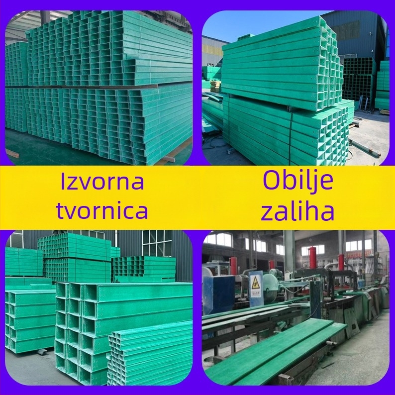 Kanal za kabel od staklenih vlakana, tip ljestve, vatrootporan, velik raspon, prilagodljiv — Fengneng