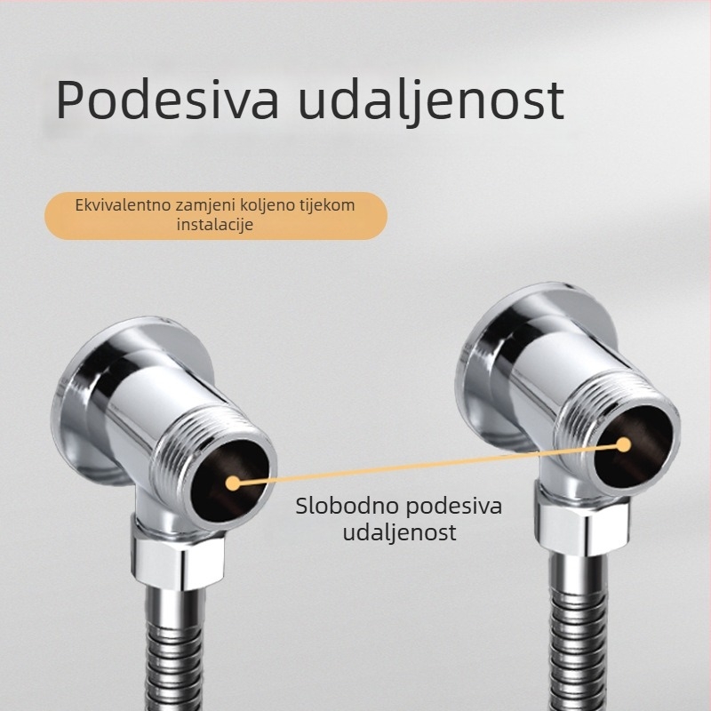 Adapter za tuš slavinu (bakar, pribor za slavine, ručno obrađeno, moderan jednostavan stil)