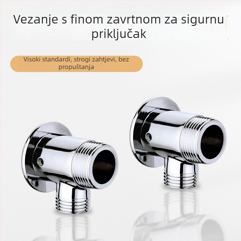Adapter za tuš slavinu (bakar, pribor za slavine, ručno obrađeno, moderan jednostavan stil)