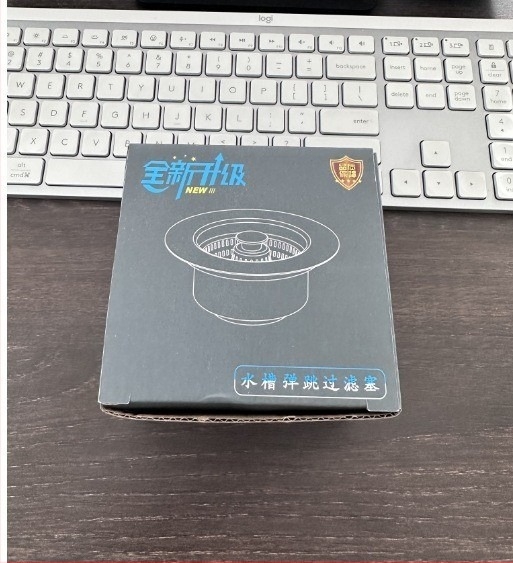 Nehrđajući čelični odvod za kuhinju sa Bounce Coreom – filtrarna košarica, ABS premaz, PP tip elektroplatinirani model, neto težina 70 g