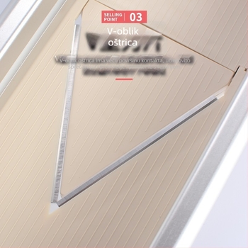 Višenamjenski rezač povrća - ABS materijal, 15 razina, moderan minimalistički stil