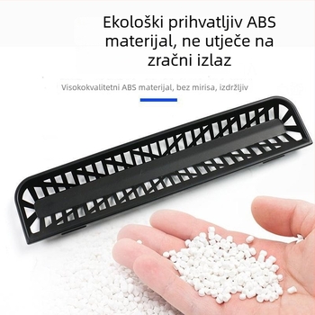 Stražnji poklopac za ventilaciju klima-uređaja za šestero Tesla Model Y/Model 3/YL – TPE, mogućnost tiskanja logotipa