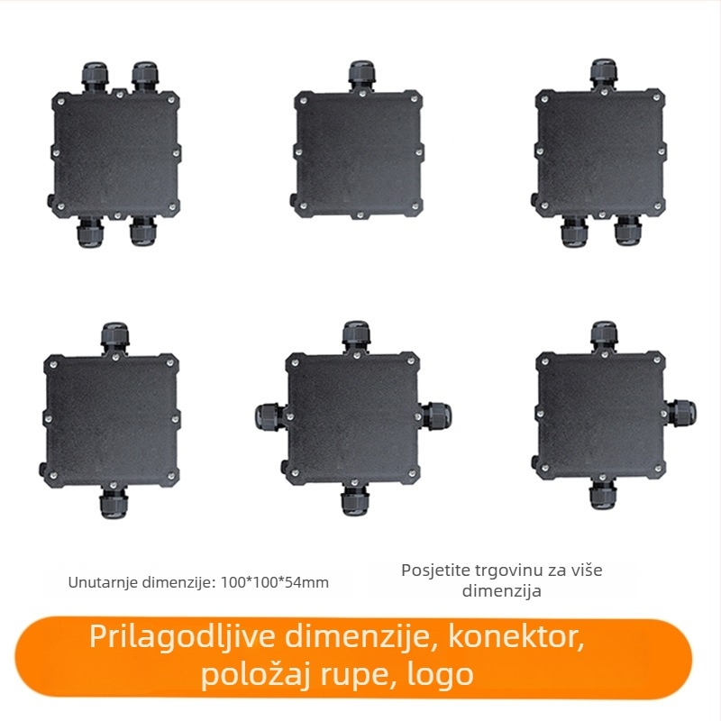 Xineng CN902 vodootporna vanjska kutija za razvod s zaštitom terminala, plastično kućište, prilagodljivo