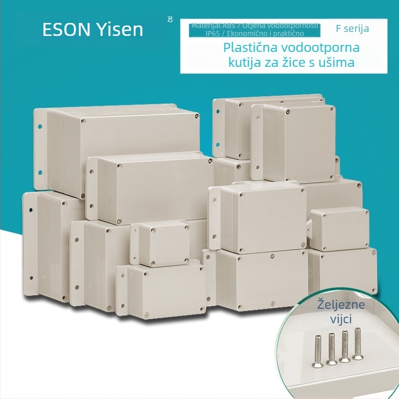 Eson F serija Plastična IP65 Vanjska nadzorna PCB/ Terminalna kutija