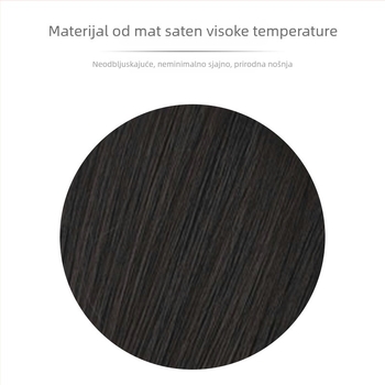 Perika SZ-22 tvrtke Xinyi: duga ravna kosa s bočnim bangs, potpuno ručno tkana, visokotemperaturna žica