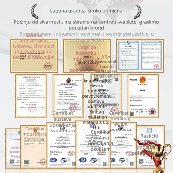 Poliuretanski izolirani čelični cijevni sustav, prefabriciran za izravno kopanje, s čeličnim jezgrom, toplinska vodljivost 0,033 W/mK, radni raspon -60 do 140 °C