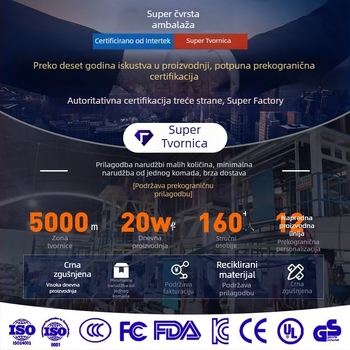 Express vrećica za kurirsku službu, samouzavarajuća, PE materijal, nosivost 10 kg, otisnut logotip, pogodna za prekograničnu dostavu