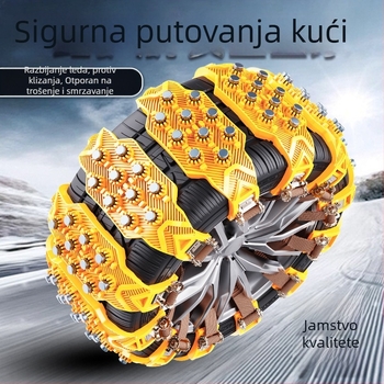 Univerzalni antiskid lanac za automobilne gume - Guma, Univerzalna kompatibilnost, 315 g, Podrijetlo: Hubei