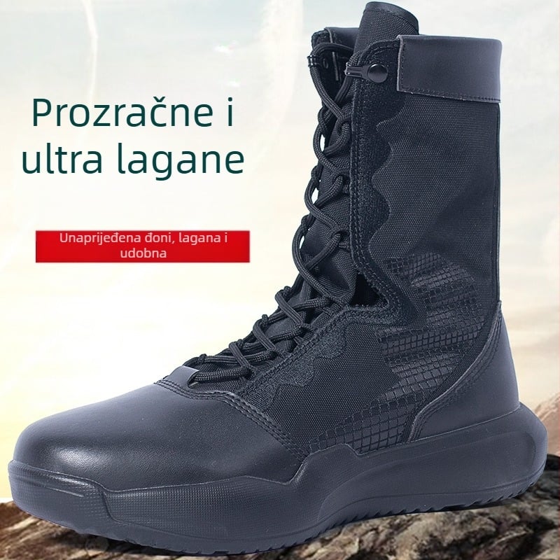 Vojne pustinjske čizme, ultra lagane planinarske cipele, mikrovlakno, unisex za odrasle, model 2025