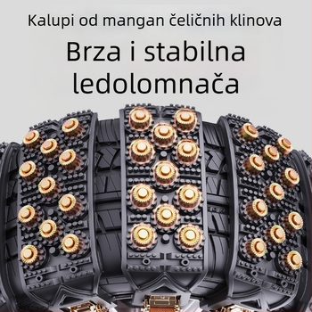 Xueshunda protuklizne lančane za gume vozila, universalne snježne lančice, model Xsd-atn-11 steel bowl, materijal guma, pogodno za sedan, terenac, kombi, MPV, pickup