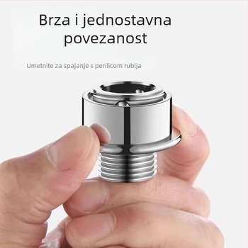Adapter za perilicu rublja s 4-portnim brzim spojem, snap-on konverzijski konektor, ABS materijal, model Xyjg042, moderni minimalistički stil