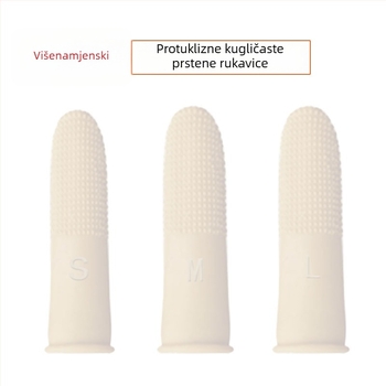 Lateksni prstenski rukav, protuklizna tekstura, ojačani dizajn, pakiranje 100 komada