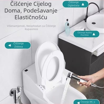 Set spreja za bide za WC — ABS materijal, funkcija ispiranja, Marka Royal Stan