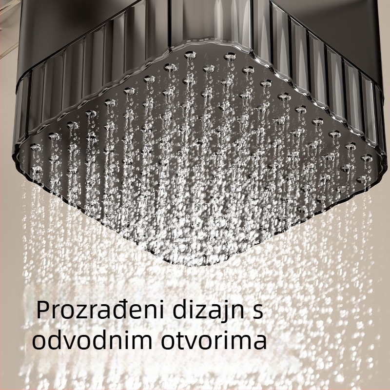 Dvostruko usisavajuća rotirajuća posuda za skladištenje luka, đumbira i češnjaka – zidna kuhinjska košara za pohranu, PP materijal