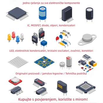 SS210 Schottky dioda, SMA pakiranje, 2A, 100V, SMD, Crystal Guide Micro