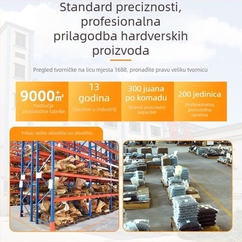 Rivet spoj za šasiju i kabelski okvir, galvanizirana ugljična čelika, klasa 4.8, standard GB-SO, marka Fine snail