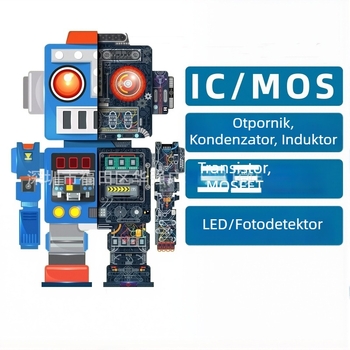Ispravljačka dioda FR107/FR207/FR307, DO-41 kućište, 2A 1000V, XKETE