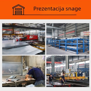 Paletni tip kabelske tračnice, galvanizirano čelika, prilagodljiva, za industrijske građevinske projekte