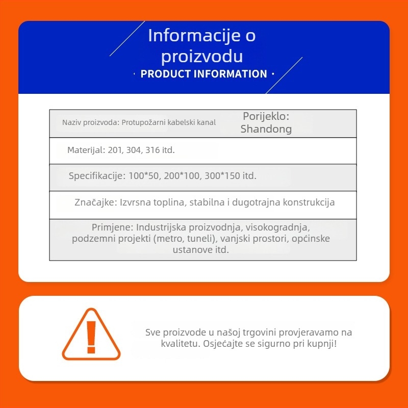 Paletni tip kabelske tračnice, galvanizirano čelika, prilagodljiva, za industrijske građevinske projekte