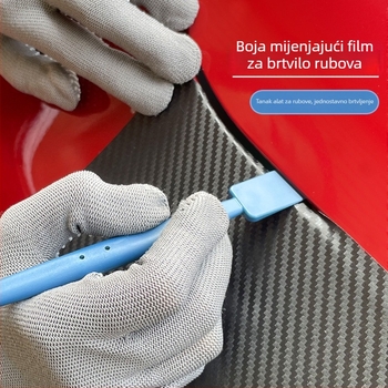 Set alata za uklanjanje rubova automobilske folije Baxifui, plastični materijal, skraper, bez prilagodbe