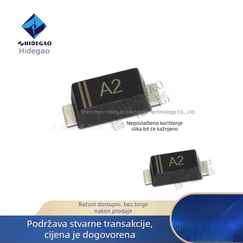 SMD ispravljačka dioda 1N4002W, ZDG, SOD-123FL, silicij, za 3C digitalne aplikacije