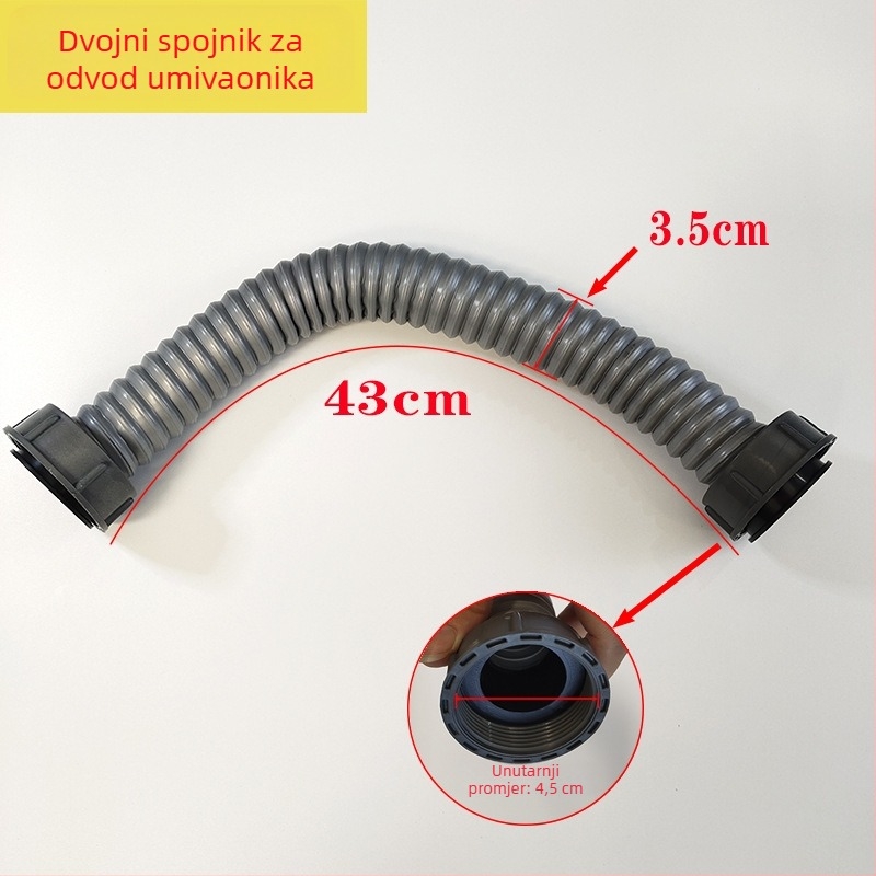 Kuhinjski odvod PP, S-krivulja, vučni mehanizam, XSQ-003