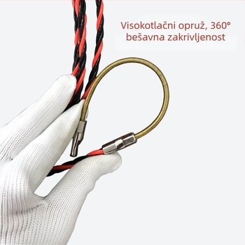 Trostruki kabelski provodnik za električne instalacije | Vodi kabel kroz zid i cijev PVC/plastika/metal | Težina 0,3–0,9 kg