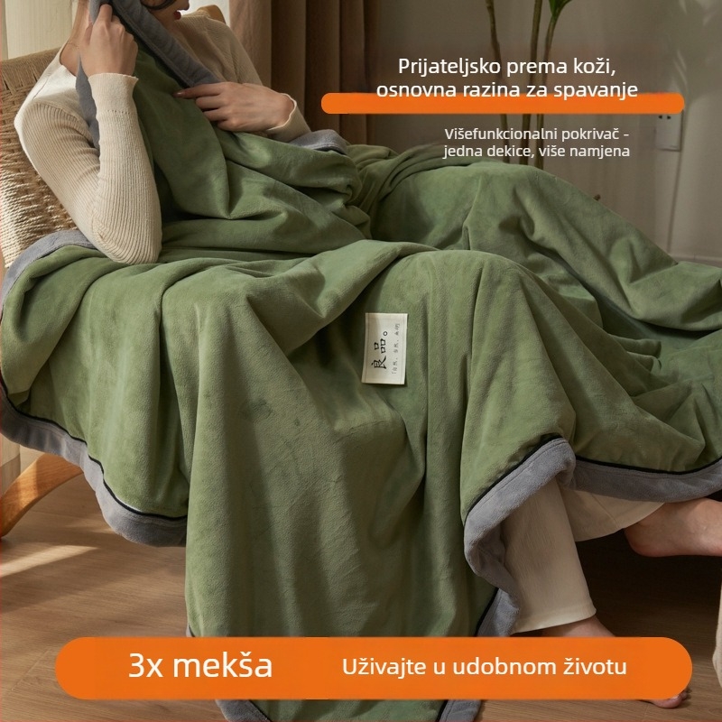 Sleeping Cute Rabbit milk fleece deka za bebe od poliestera, 2000–2500 g, za sve sezone