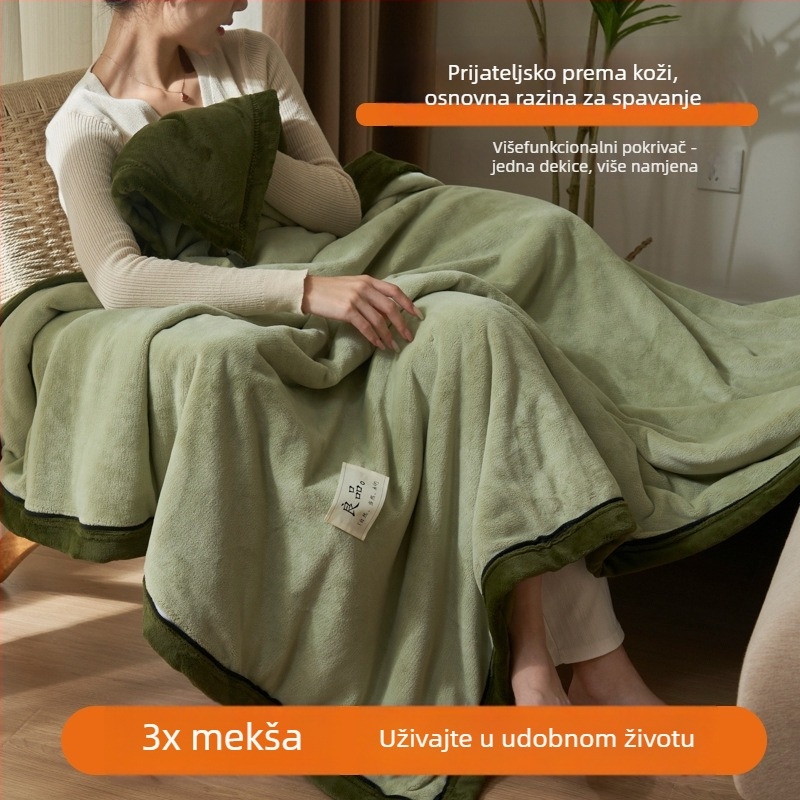 Sleeping Cute Rabbit milk fleece deka za bebe od poliestera, 2000–2500 g, za sve sezone