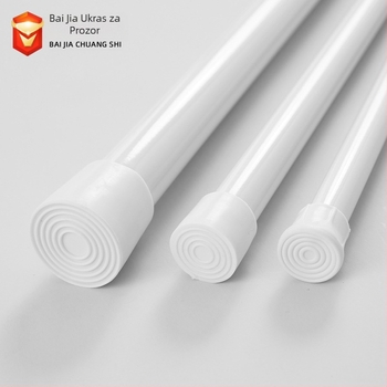 Best Window Decorations teleskopinska zavjesa šipka – od željeza, modernog minimalističkog stila, prilagodljiva