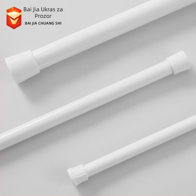 Best Window Decorations teleskopinska zavjesa šipka – od željeza, modernog minimalističkog stila, prilagodljiva