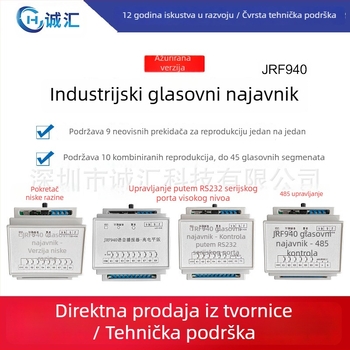 Glasovni modul s MP3 pločom, model JRF940, za sustave kontrole pristupa