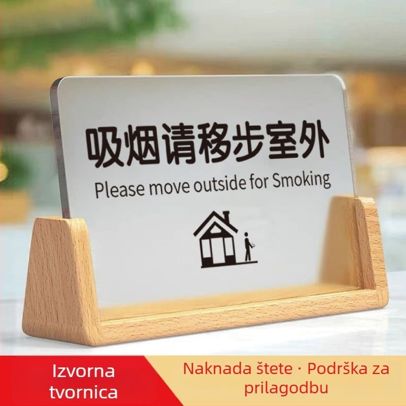 Akrilni hotelski znak, UV otisak, prilagodljiva pločica s imenom, porijeklo Nanjing Jiangsu