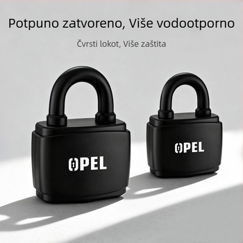 Bwqc-n1 Brava s vodootpornim kućištem — direktno otvaranje, PVC-željezo-meden konstrukcija, za ormariće, vrata prostorija i skladišta, ovlaštena privatna marka